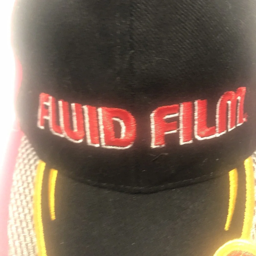 Fluid Film Hat New Cotton Multicolor Red Grey Black Gold  Adjustable One‎ Size